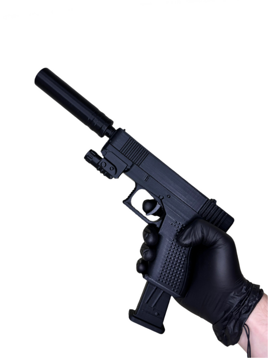 PROP Glock with Attachments - Real Life Replica
